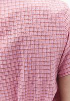 Bayan Çok Renkli Ekoseli Bel Detaylı Bluz ( TENCEL™ )