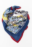 Bayan Çok Renkli Desenli Fular