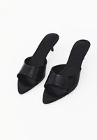 Bayan Siyah Topuklu Terlik