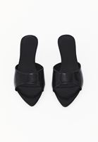 Bayan Siyah Topuklu Terlik