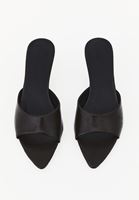 Bayan Kahverengi Topuklu Terlik