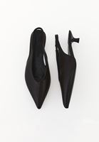 Bayan Kahverengi Kısa Topuklu Ayakkabı