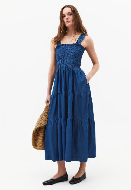 Mavi Gipeli Denim Elbise