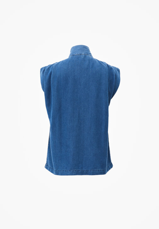 Tencel Bluz ve Kick Flare Pantolon Kombini