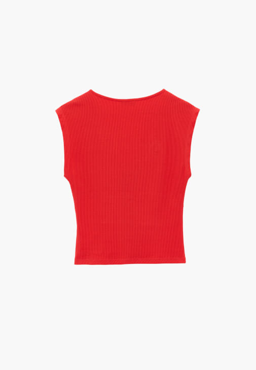 V Yaka Tişört ve Pantolon Kombini