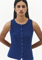 Bayan Lacivert Çıtçıt Detaylı Atlet