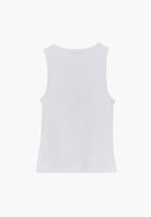 Bayan Beyaz Çıtçıt Detaylı Atlet