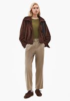 Bayan Yeşil Bot Yaka Tişört