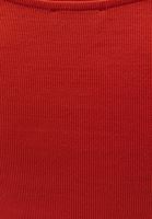 Bayan Turuncu Bot Yaka Tişört