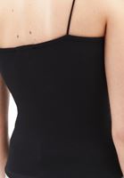 Bayan Siyah Dantel Detaylı Atlet