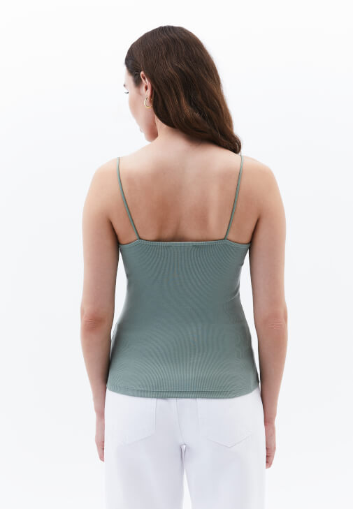 Dantelli Atlet ve Orta Bel Pantolon Kombini