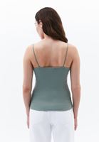 Bayan Yeşil Dantel Detaylı Atlet