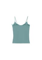 Bayan Yeşil Dantel Detaylı Atlet