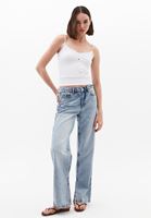 Bayan Beyaz Dantel Detaylı Atlet