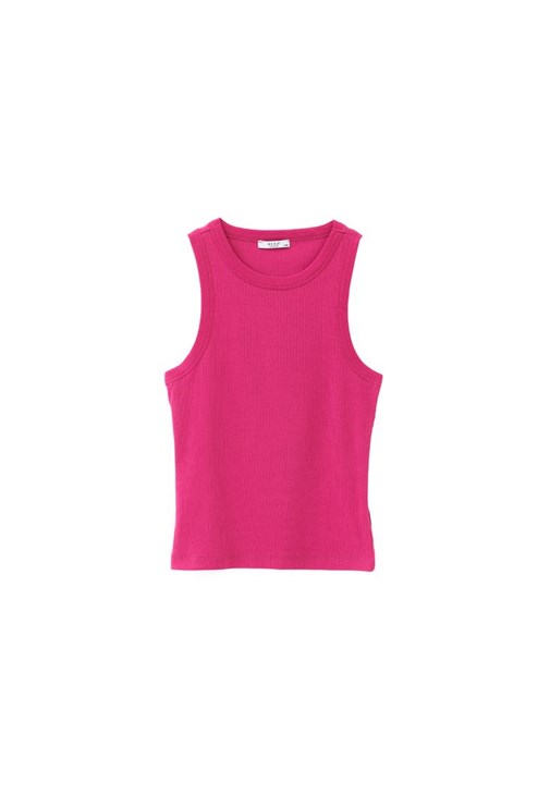 Pamuklu Halter Yaka Atlet ve Skater Pantolon Kombini