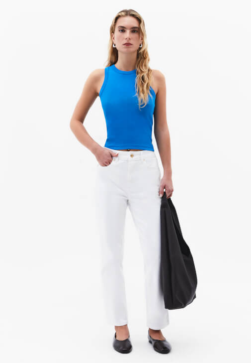 Halter Yaka Atlet ve Pantolon Kombini