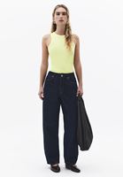 Bayan Yeşil Pamuklu Halter Yaka Atlet