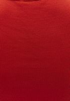 Bayan Kırmızı Pamuklu Halter Yaka Atlet