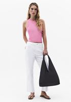 Bayan Pembe Pamuklu Halter Yaka Atlet