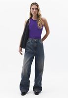 Bayan Mor Pamuklu Halter Yaka Atlet