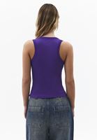 Bayan Mor Pamuklu Halter Yaka Atlet