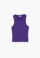 Bayan Mor Pamuklu Halter Yaka Atlet