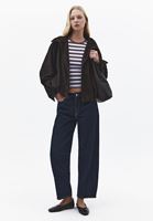 Bayan Çok Renkli Halter Yaka Çizgili Atlet