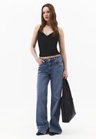 Bayan Siyah Dantel Detaylı Atlet