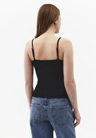 Bayan Siyah Dantel Detaylı Atlet