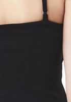 Bayan Siyah Dantel Detaylı Atlet