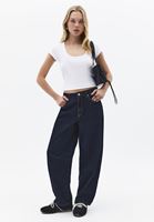 Bayan Beyaz Pamuklu U Yaka Tişört