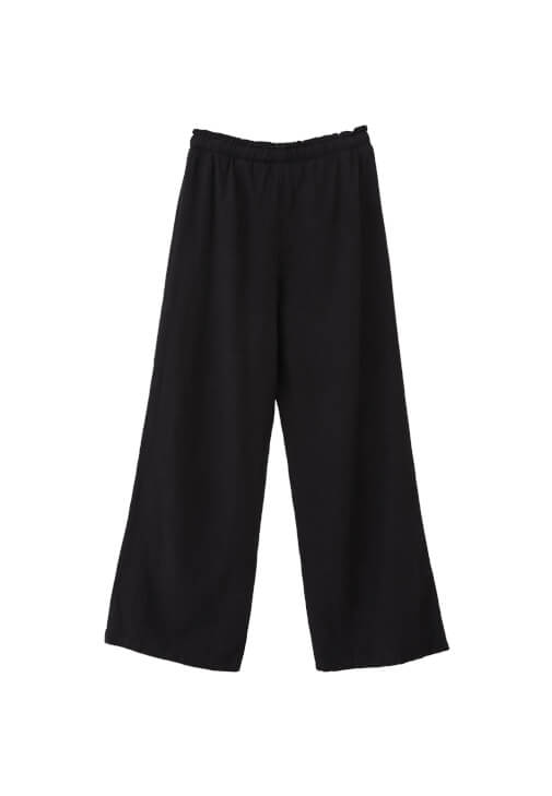Keten Pantolon ve Dantelli Top Kombini