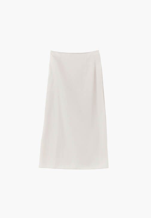 Keten Uzun Etek ve Modal Atlet Kombini