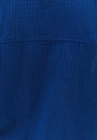 Bayan Mavi Keten Karışımlı Oversize Gömlek