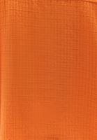 Bayan Turuncu Keten Karışımlı Oversize Gömlek