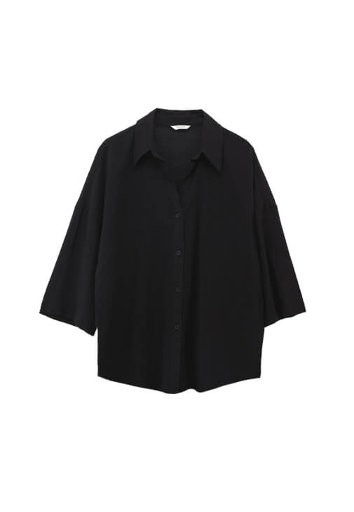 Keten Gömlek ve Denim Pantolon Kombini