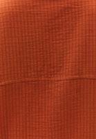 Bayan Kiremit Keten Karışımlı Oversize Gömlek