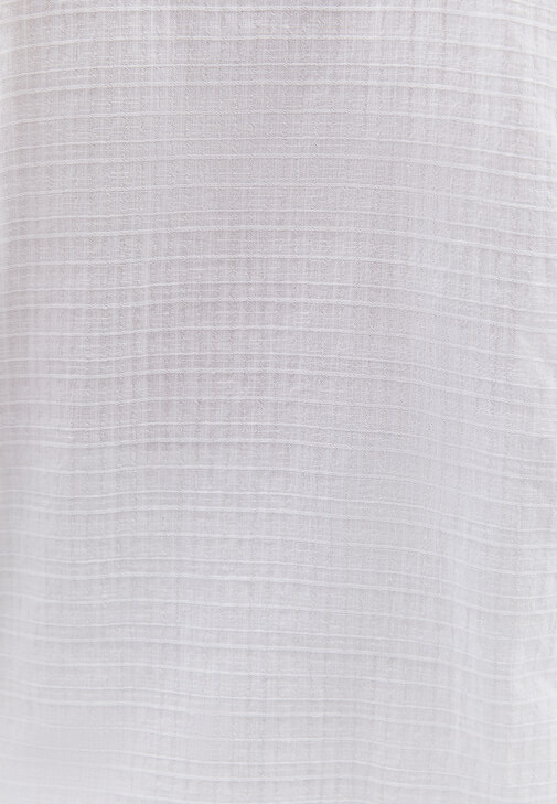 Keten Gömlek ve Keten Bol Paça Pantolon Kombini