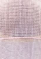 Bayan Pembe Keten Karışımlı Oversize Gömlek