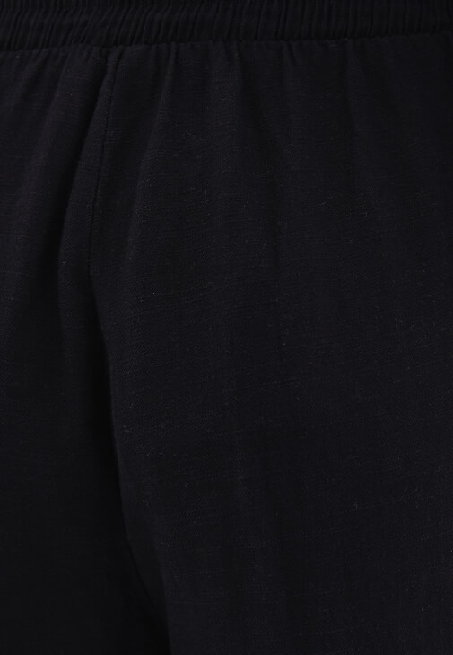 Keten Pantolon ve Tencel Gömlek Kombini