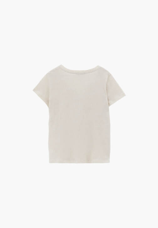 Keten Karışımlı Tişört ve Pantolon Kombini