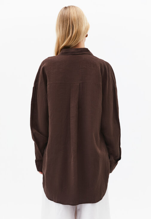 Keten Gömlek ve Keten Şort Kombini