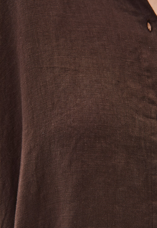 Keten Gömlek ve Keten Şort Kombini