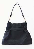 Bayan Siyah Büzgülü Kol Çantası