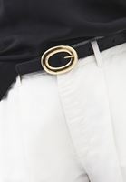 Bayan Siyah Tokalı Kemer