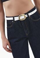 Bayan Beyaz Tokalı Kemer