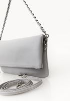 Bayan Gri Askılı Çanta