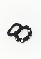 Bayan Siyah İkili Toka Seti