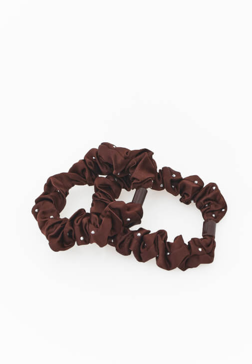 Kahverengi İkili Toka Seti