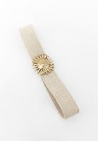 Bayan Krem Toka Detaylı Kemer